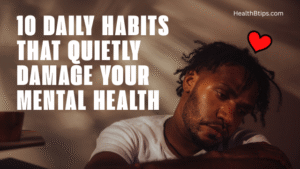 10 Daily Habits That Quietly Damage Your Mental Health