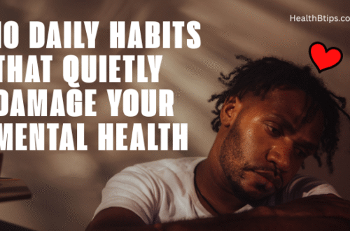 10 Daily Habits That Quietly Damage Your Mental Health