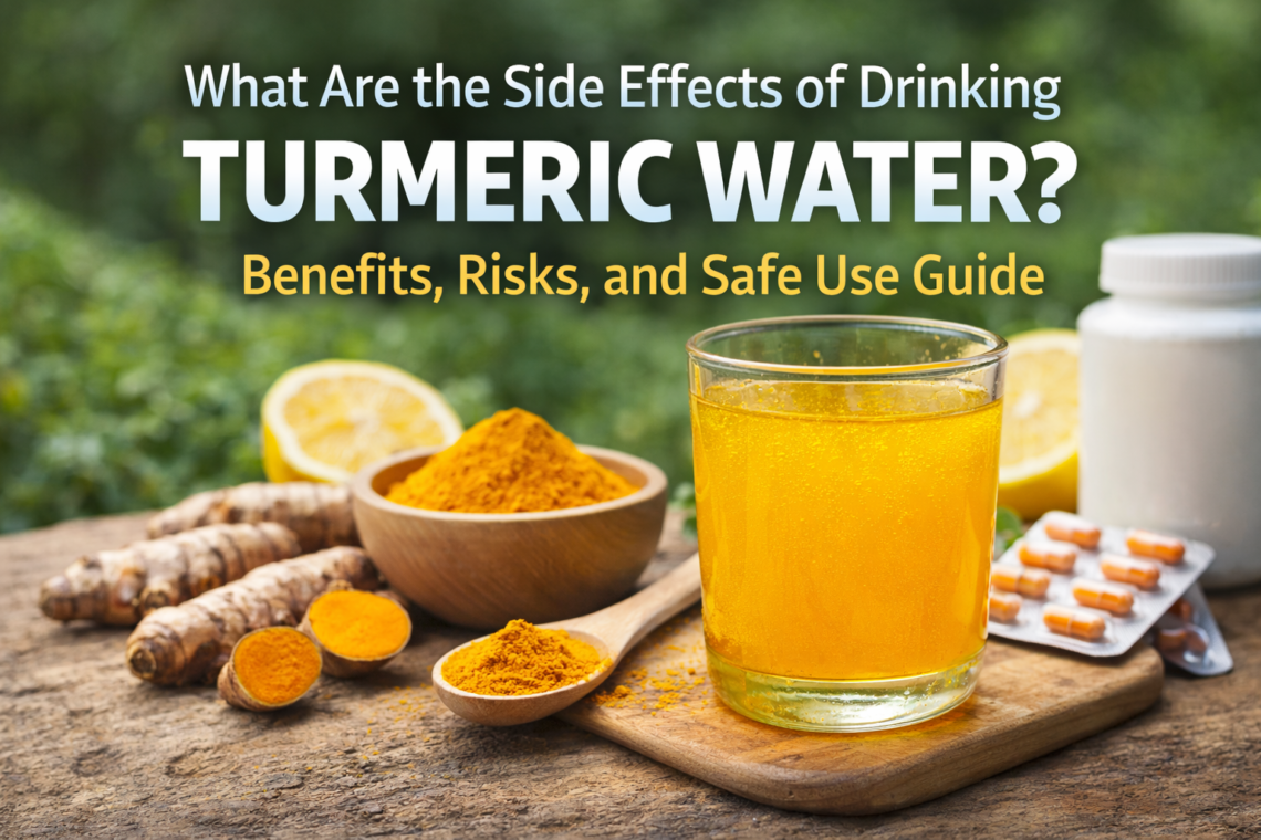 What Are the Side Effects of Drinking Turmeric Water? Benefits, Risks, and Safe Use Guide